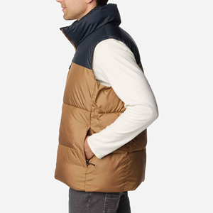 2025 Most Selling Men's Puffer Vest Water-Resistant Winter Outdoor Zipper Sleeveless <b>Warm</b> Puffer Jacket Size M to 3XL Multicolor - Product Image 2