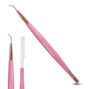 Outil de rehaussement de cils personnalisé et durable, outils d'extension de cils en acier inoxydable à pointe fine pour un recourbement naturel, pour salon et usage personnel - Product Image 1
