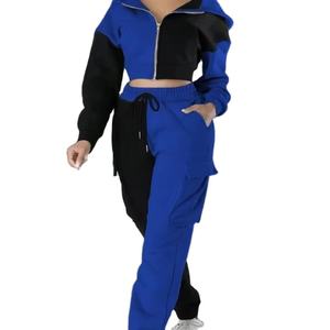 Conjunto de Ropa de Trabajo Industrial Casual de Otoño para Mujer, Chaqueta de Seguridad con Capucha Resistente al Viento, Pantalones Utilitarios Antibacterianos - Product Image 1