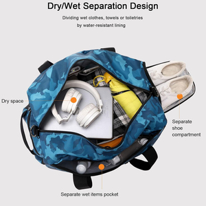 Sac de sport sur mesure de qualité supérieure, best-seller, écologique, léger, pour hommes et femmes, sacs de sport fitness - Product Image 3