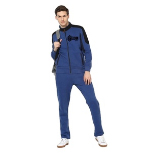 Nouvelle arrivée personnalisé 2024 Sportswear Multi couleur bloc rayé quatre pièces Jogging porter hommes survêtements - Product Image 2