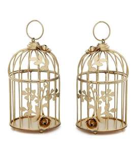 Jaula grande de hierro para pájaros con perchas superiores y comederos para loros, periquitos, cacatúas y agapornis. - Product Image 1