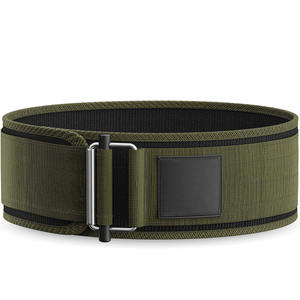 เข็มขัดยกน้ำหนักแบบพันรอบตัว PU Professional Protection สำหรับฟิตเนส พาวเวอร์ลิฟติ้ง พร้อมที่พยุงหลัง - Product Image 2