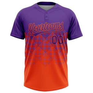 เสื้อเบสบอลซอฟต์บอลแบบสองกระดุม ชุดยูนิฟอร์มฝึกซ้อม สำหรับเด็ก วัยรุ่น ผู้ชาย ผู้หญิง ชุดกีฬา ขายส่ง - Product Image 2