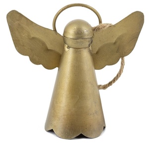 Best Selling Iron Metal Unique Shape Tree Topper Handmade Christmas Ornament Decoration Angel Shape Design Christmas Fairy - Product Image 3