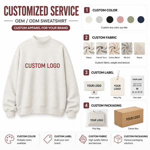 เสื้อสเวตเชิ้ตวาร์ซิตี้สีเทาเข้มแบบวินเทจ ดีไซน์สั่งทำพิเศษ - คอสูงแบบม็อกคอลลาร์ สไตล์วิทยาลัย - สีแดงเรโทรสวยงาม - Product Image 6