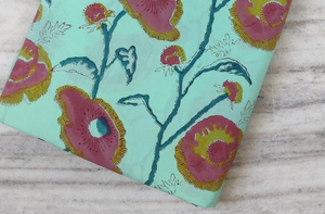 Tela de Algodón Estampada a Mano Ecológica, Ligera, 90 GSM, 43/44 Pulgadas de Ancho, Suave, para Vestidos, Decoración del Hogar, Material para Bolsos y Vestidos - Product Image 2
