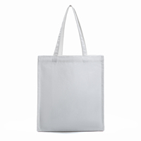 Sac de courses réutilisable en toile robuste et de qualité supérieure, 12 oz, uni et solide, idéal pour l'organisation