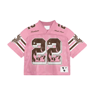 High Grade Sublimation Printed Mesh Short Sleeve Breathable Sportswear Jersey with Custom Logo Design Wholesale Production - Product Image 4