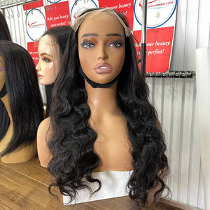 Peluca de Cabello Humano de Primera Calidad, Doble Trama, Ondulado Natural, Lujosa y Abundante, Pre-orden - Product Image 4