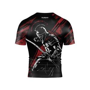 Rashguard Premium para BJJ con Costuras Reforzadas, Tela Elástica de Compresión, Logotipo Personalizado, Top para Artes Marciales y Grappling - Product Image 3