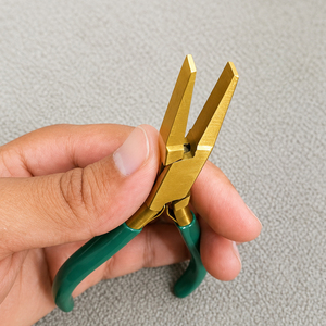 <b>Flat</b> <b>Nose</b> <b>Pliers</b> Precision Jewelry Making <b>Pliers</b> Professional Hand Tool for Beading Wire Craft Repair - Product Image 1