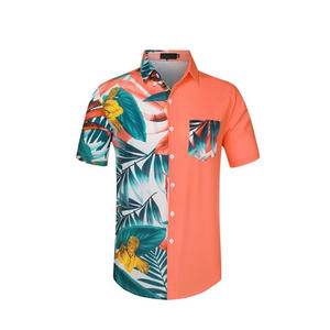 เสื้อยืดคอวีผู้ชาย ดีไซน์ใหม่ พิมพ์ลายแบบซับลิเมชั่น คุณภาพสูง ผ้าฝ้าย ใส่สบาย - Product Image 1