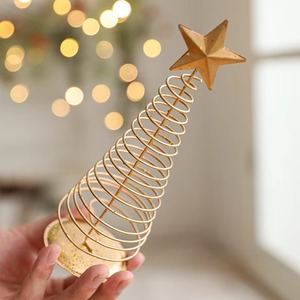 Decorative metal <b>Christmas</b> ornaments available in various styles including minimalist, Nordic, luxury - Product Image 4