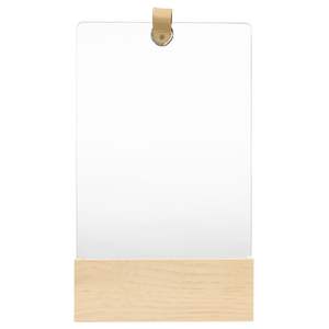 Espejo de pared de madera maciza de pino 9,1 \ "x15.6 \" - Product Image 1