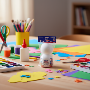 BOLA POREX 8CM 2UDS Polyfoam <b>Crafts</b> - Product Image 3