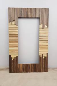 Indian Grey Stylish Luxury Handcrafted Eco-Friendly White Bone Inlay MDF Photo <b>Frame</b> | Circle Tabletop <b>Picture</b> <b>Frame</b> - Product Image 6