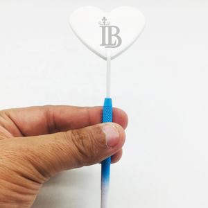 Espejos de Acero Inoxidable con Recubrimiento en Polvo en Forma de Corazón, Espejo para Pestañas, Nuevo Diseño, Venta Especial, Espejos Cosméticos Sostenibles de Mink - Product Image 4