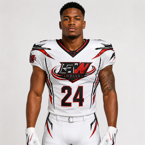 Maillot de football américain athlétique offrant un confort respirant, une construction de qualité supérieure et une excellente mobilité pendant les matchs intenses. - Product Image 4