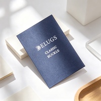 Bolsa de Papel Clásica Resistente con Impresión Personalizada para Empaque de Regalos de Ropa con Diseño de Logotipo