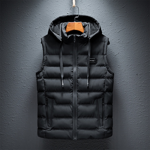 Gilet matelassé sans manches chaud pour homme, personnalisable, en stock, service OEM, design sur mesure, vente chaude - Product Image 2