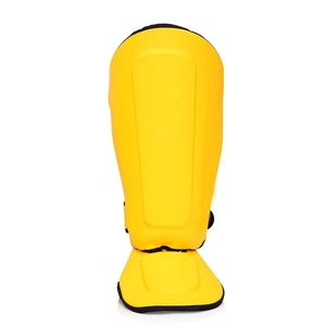 Protège-tibias en cuir PU professionnel, design personnalisable, ajustement universel, léger, prix de gros RTS AI-SG-047 - Product Image 5