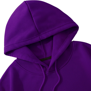High Quality Wholesale Custom Logo Blank <b>Hoodies</b> Private Label Manufacturer OEM ODM <b>Plain</b> <b>Hoodies</b> 100% Cotton Fleece Sweatshirt - Product Image 4