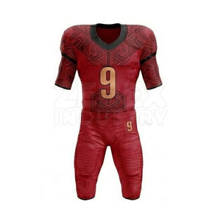 Tenue de sport professionnelle en polyester respirant de haute qualité pour le football américain – Confortable, idéale pour l'entraînement et les matchs - Product Image 2