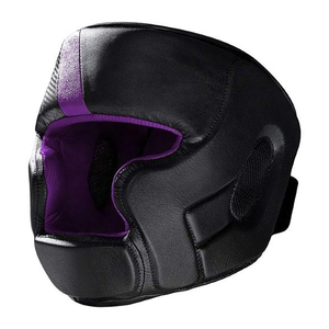 Protège-tête en cuir de vachette de haute qualité 2026 pour entraînement de boxe professionnel, vente en gros, pour sparring et entraînement - Product Image 6