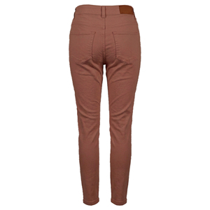 Vaqueros casuales de mujer de tiro medio, de cinco bolsillos, de pierna recta, teñidos, lavables, transpirables, de longitud completa, 7.08 oz, para primavera y verano - Product Image 2
