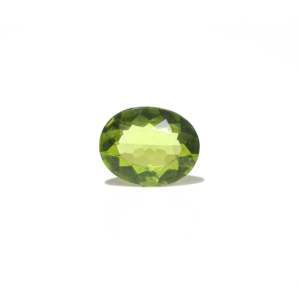 Premium 5.4 Carat Oval Cut Natural Peridot Loose Gemstone for Fine Jewelry - Product Image 1