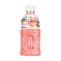 NPV Bici Bici Mangosteen Puree Gevuld Sap met Nata De Coco 250ml X24 Blikjes Doos Vietnam OEM