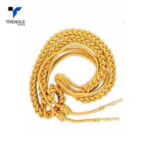 Aiguillette de bannière de régiment personnalisée de haute qualité, couleur sur mesure, à bas prix, en fil de soie - Product Image 2