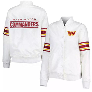 เสื้อแจ็คเก็ตบอมเบอร์ Sigma Gamma Rho รุ่นวินเทอร์ วาร์ซิตี้ ทำจากหนัง PU กันลม ระบายอากาศได้ดี ลายพิมพ์ 3 มิติ ตกแต่งด้วยลายปักตัวอักษร สไตล์วิทยาลัย - Product Image 4