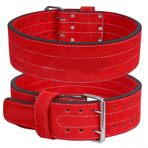 Durable Gym Weightlifting Leather Belt <b>Training</b> Powerlifting Support <b>Strength</b> Workout Heavy Duty Equipment Gear - Product Image 4