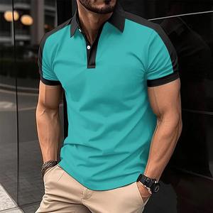Camiseta de Hombre Lisa, 100% Algodón, Cuello en V, Corte Regular, Manga Corta, Impresión Serigráfica Personalizada para Uso Diario y Promocional - Product Image 4