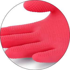 Gants en caoutchouc longs et résistants aux intempéries, imperméables et durables pour les travailleurs - Product Image 4