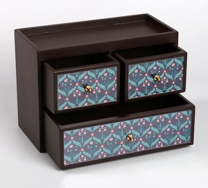 Eco-Friendly Wood Standing Non-Folding <b>Chest</b> Rack <b>Drawers</b> Hand Painted Multifunction Precision Storage Rectangular Design - Product Image 4