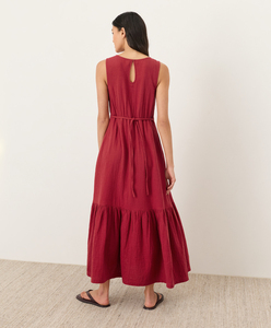 Vestido Largo Informal de Verano, Estilo Veraniego, de Alta Calidad, en Algodón, para Mujer, Elegante, con Diseños Personalizados - Product Image 4