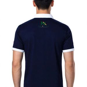 Polo Personalizado con Detalles en Rojo, Blanco y Azul Marino, Clásico para Hombre, Bloques de Color, Algodón Piqué, Uniforme de Equipo, Logotipo Bordado, OEM, Venta al Por Mayor - Product Image 4