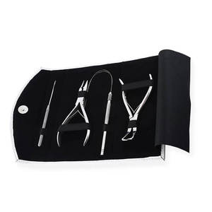 Kit de Instalación de Extensiones de Cabello de Acero Inoxidable: Alicates, Herramienta de Crimpado, Gancho de Tracción, Enhebrador de Bucle, Herramienta de Sellado de Cinta para Extensiones de Cabello - Product Image 3
