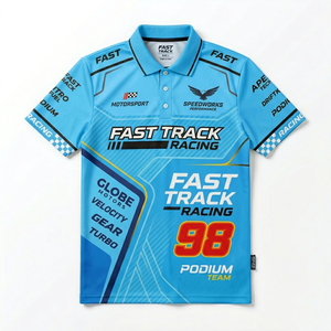 เสื้อโปโลสำหรับปั่นจักรยานเสือภูเขา Downhill Polo Mountain Bike Motorcycle Cycling Jersey Crssmax Ciclismo เสื้อผ้าผู้ชาย MTB T Shirt DH MX Pit Crew Polo - Product Image 1