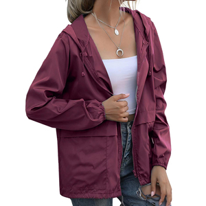 Veste coupe-vent pour femme entièrement personnalisée, couleur unie, fermeture éclair, dernier design, veste coupe-vent chaude pour l'hiver - Product Image 5
