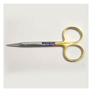 Ciseaux chirurgicaux dentaires de haute qualité pour tissus et sutures, instruments chirurgicaux droits et courbés - Product Image 1
