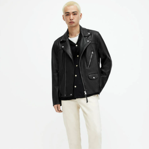 Design Your Own Leather Fashion <b>Jackets</b> High Quality <b>Men</b> Fashion Leather <b>Jacket</b> in Best Price with <b>Long</b> Sleeve - Product Image 1