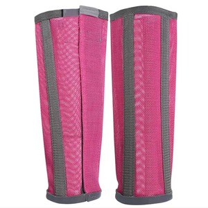 Bottes anti-mouches pour chevaux de qualité supérieure, respirantes, en maille protectrice, réglables, avec logo personnalisé, fabrication OEM, vente en gros - Product Image 2