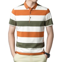 T-shirts d'été décontractés en maille à manches courtes pour hommes, design personnalisé brodé, 100 % coton, anti-plis, couleur unie, modèle vierge