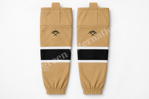 Ensemble d'uniformes de hockey sur glace unisexe personnalisés avec maillot, short et chaussettes imprimés par sublimation en polyester/coton - Vêtements de sport d'équipe - Product Image 4