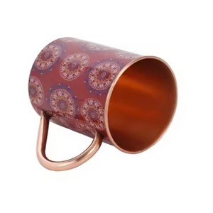 Hot Selling High Standard Quality Metal Copper Modern Finished <b>Large</b> Capacity Eco-Friendly Unique Fancy Designer Drinkware <b>Mug</b> - Product Image 2