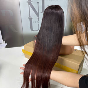 Venta al por mayor de extensiones de cabello de alta calidad 100% para Ombre hueso marrón recto vietnamita cabello humano doble dibujado extremos tejido - Product Image 2
